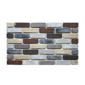 Flag Stone Brick 5.7cm x 19.4cm Wall Tile (Box)
