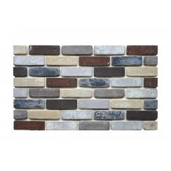 Flag Stone Brick 5.7cm x 19.4cm Wall Tile (Box)