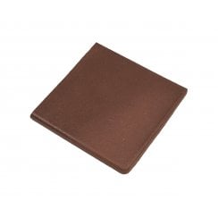 Flame Dark Red Quarry Corner 15cm x 15cm 12mm Floor Tile