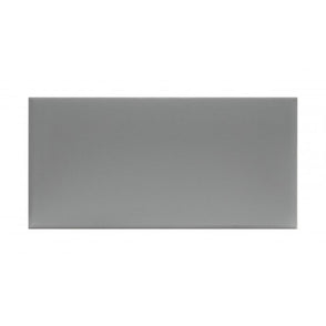 Flat Dark Grey Gloss 10cm x 20cm Wall Tile