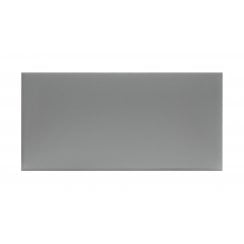 Flat Dark Grey Gloss 10cm x 20cm Wall Tile