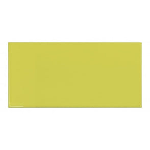 Flat Gloss Yellow 10cm x 20cm Wall Tile