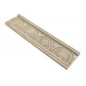 Heckstream Fleurise Dark Cream 8cm x 31.5cm Border Tile