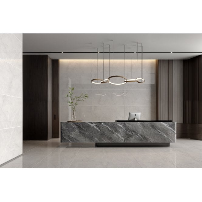 Floriana Pearl Polished 60cm x 120cm Wall & Floor Tile