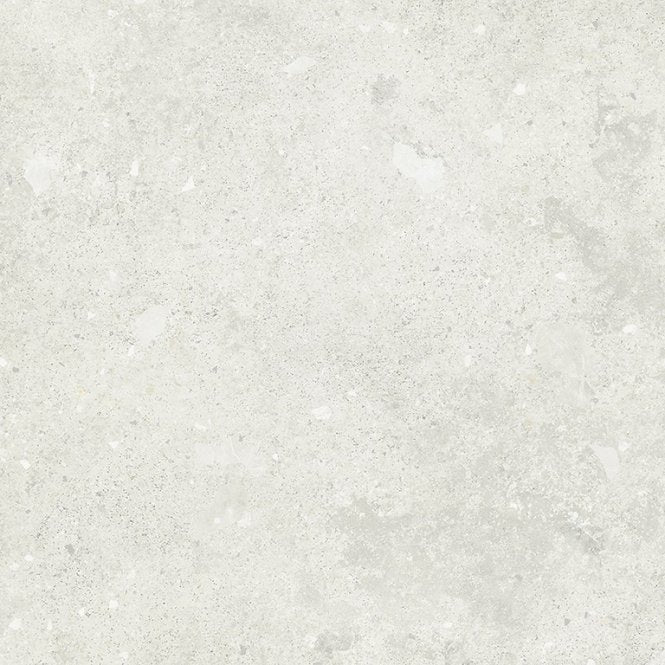 Florys White Matt 59.8cm x 59.8cm Wall and Floor Tile