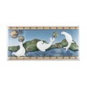 Heckstream Focas Sealion 7.5cm x 15cm Border Tile