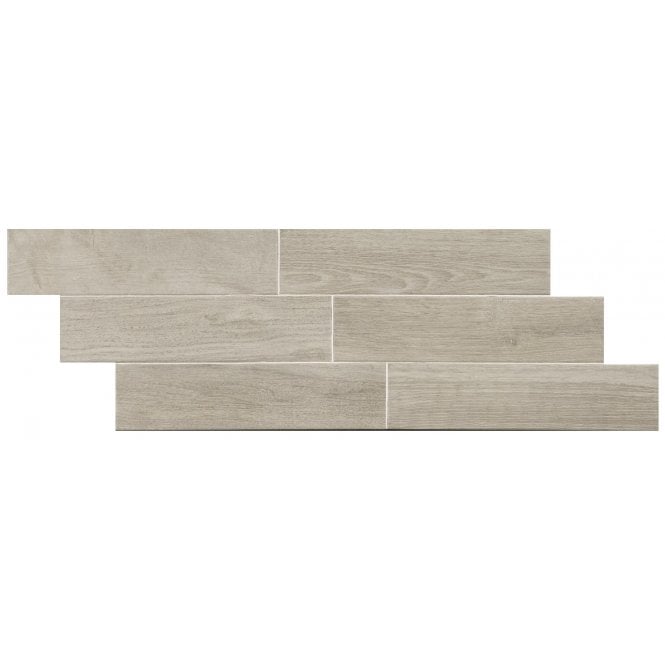 El Barco Forest Neutro 7.5cm x 30cm Wall & Floor Tile