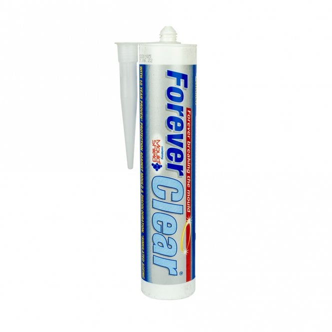 Ever Build Forever Clear Anti Mould Silicone Sealant 295ml
