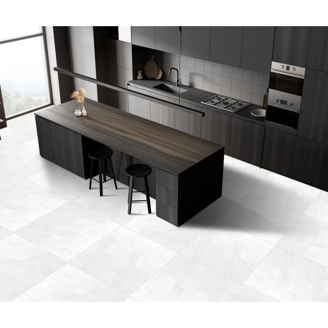 Framenta Bianco 60cm x 60cm Wall and Floor Tile