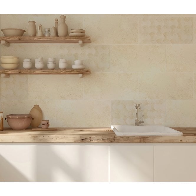 Framenta Cream 30cm x 60cm Wall Tile