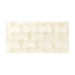 Framenta Cream Decor 30cm x 60cm Wall Tile