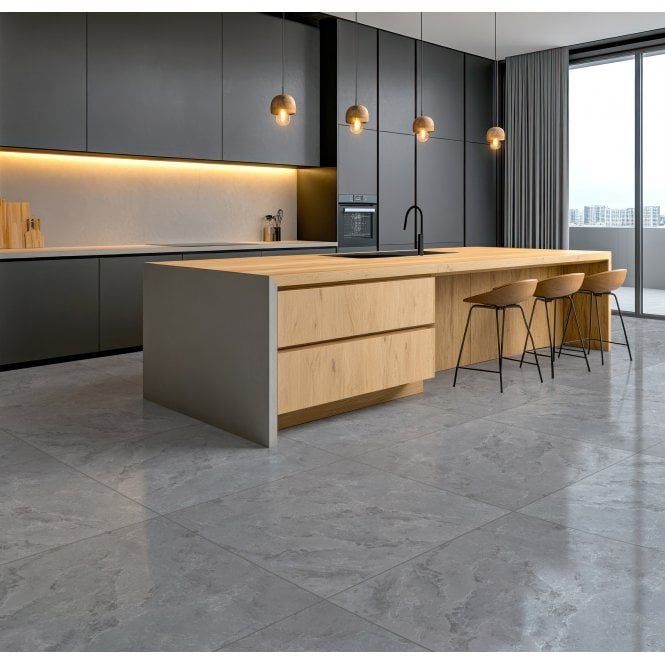 Franklin Grey 80cm x 80cm Floor Tile