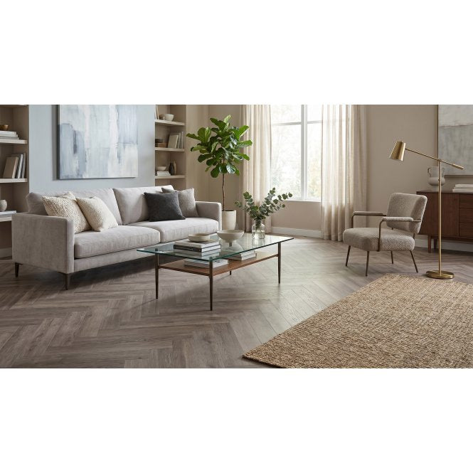 French Oak Herringbone SPC 12.7cm x 63.6cm (1.774 Sq/M Per Pack)