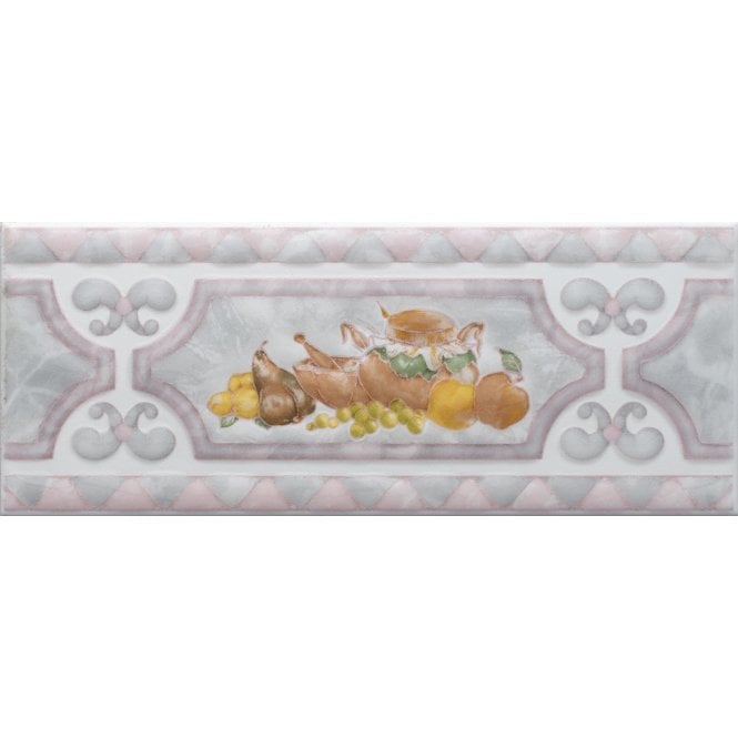 Heckstream Fruit Rose 10cm x 25 Border Tile