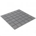 Full Body Anti Slip Dark Grey (4.8cm x 4.8cm) 30.6cm x 30.6cm Wall & Floor Mosaic Tile