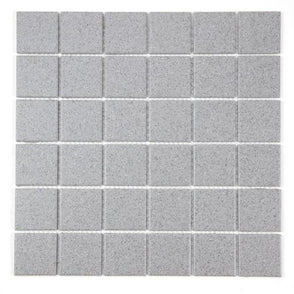 Full Body Anti Slip Light Grey (4.8cm x 4.8cm) 30.6cm x 30.6cm Wall & Floor Mosaic Tile