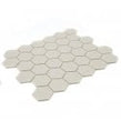 Full Body Hexagon Matt Cream Mosaic (5.1cm x 5.1cm) 32.5cm x 28.1cm Wall & Floor Tile