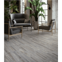 Ceramica Sant Agostino Fusion Art Grey 30cm x 120cm Floor Tile
