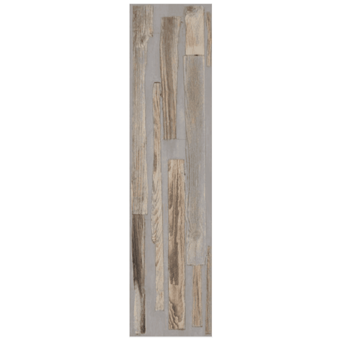 Ceramica Sant Agostino Fusion Art Natural 30cm x 120cm Floor Tile