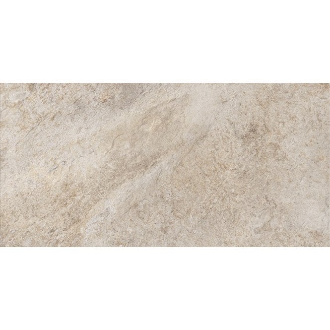 Gaia Cream Stone Effect 29.8cm x 59.8cm Wall & Floor Tile