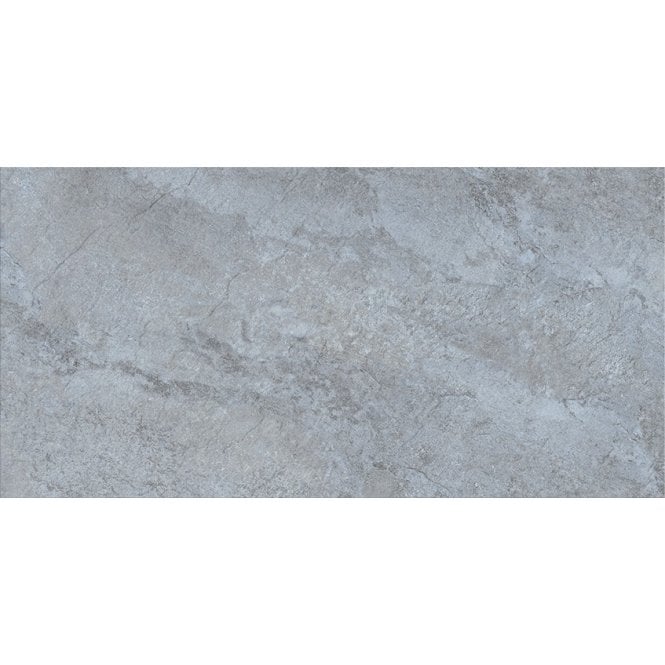 Gaia Light Grey Stone Effect 29.8cm x 59.8cm Wall & Floor Tile