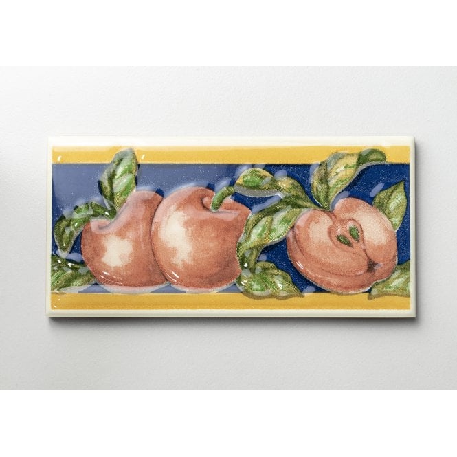 Heckstream Gala Apple 7.5cm x 15cm Border Tile