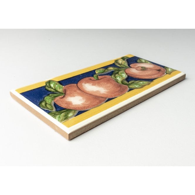 Heckstream Gala Apple 7.5cm x 15cm Border Tile