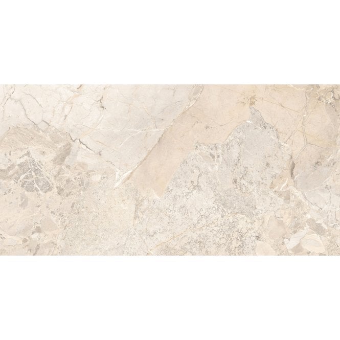 Geo Pebbles Cream 60cm x 120cm Wall and Floor Tile