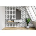 Geometric Hexagon Monochrome 30.3cm x 40cm (2.3cm x 2.3cm) Mosaic Tile