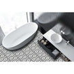 Geometric Hexagon Monochrome 30.3cm x 40cm (2.3cm x 2.3cm) Mosaic Tile
