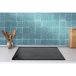 Gia Aqua Sparkle 9.8cm x 9.8cm Glass Tile