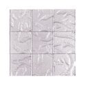 Gia Pearl Sparkle 9.8cm x 9.8cm Glass Tile