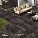 Girnar Black 60cm x 90cm x 2cm Outdoor Floor Tile