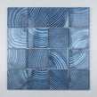 Glacier Blue Wood 30cm x 30cm Mosaic Tile