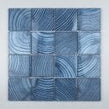Glacier Blue Wood 30cm x 30cm Mosaic Tile