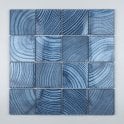 Glacier Blue Wood 30cm x 30cm Mosaic Tile