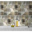 Glacier Golden Wood 30cm x 30cm Mosaic Tile