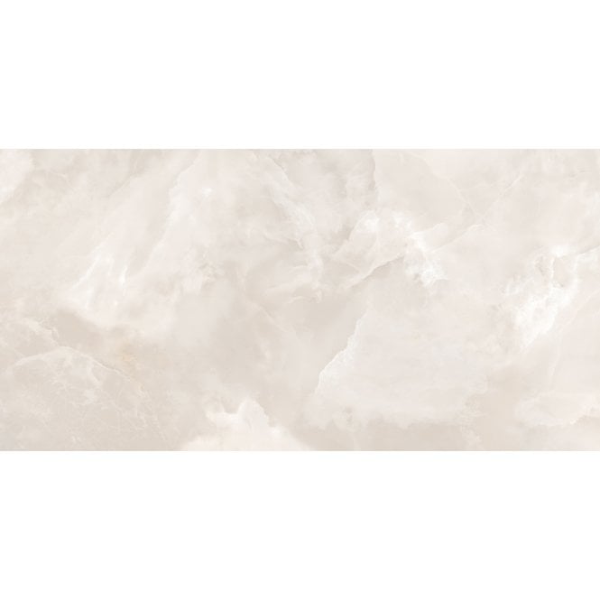 Glacier Onyx Grey Polished Porcelain 60cm x 120cm Wall and Floor Tile
