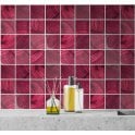 Glacier Red Wood 30cm x 30cm Mosaic Tile