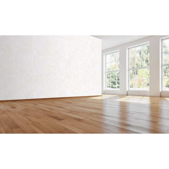 Glacier White 60cm x 60cm Wall & Floor Tile