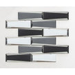 Glass Black Mix 30cm x 30cm Mosaic Tile