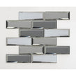 Glass Grey Mirror Mix 30cm x 30cm Mosaic Tile