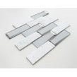 Glass Mirror Mix Carrara 30cm x 30cm Mosaic Tile