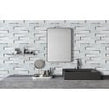 Glass Mirror Mix Carrara 30cm x 30cm Mosaic Tile