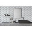 Glass Mirror White 30cm x 30cm Mosaic Tile