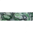 Glass Shell Green 7.5cm x 30cm Wall Tile