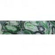 Glass Shell Green 7.5cm x 30cm Wall Tile