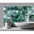 Glass Shell Green 7.5cm x 30cm Wall Tile