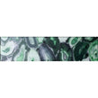 Glass Shell Green 7.5cm x 30cm Wall Tile