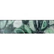 Glass Shell Green 7.5cm x 30cm Wall Tile